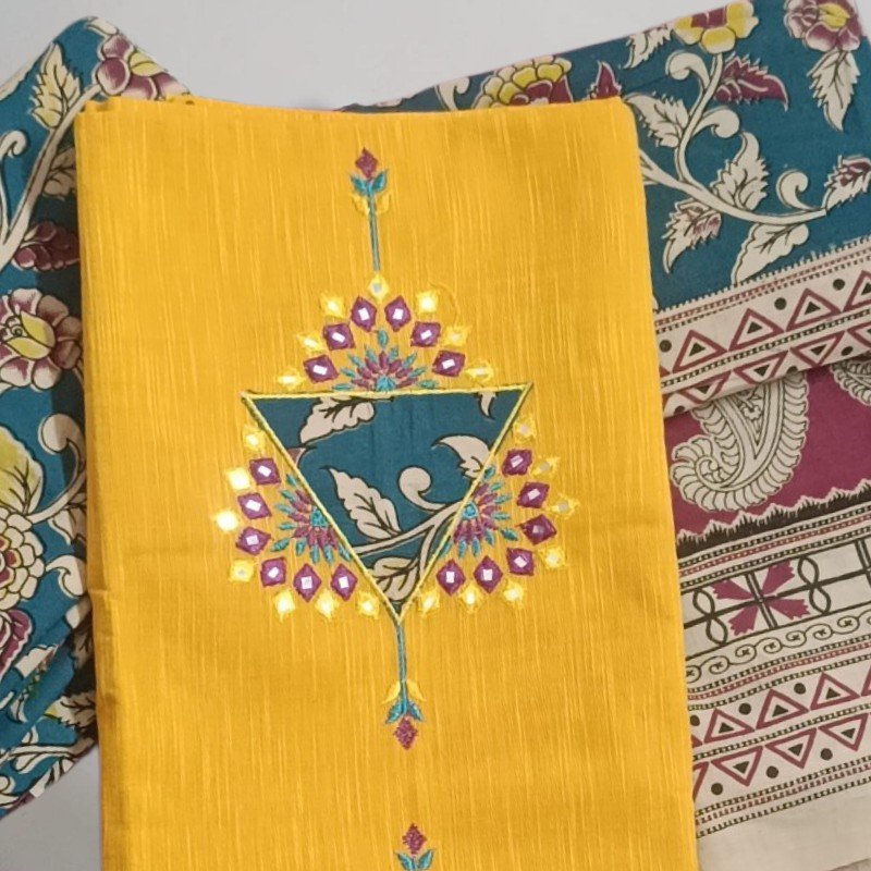 Premium Unstitched churidar /kurta set
